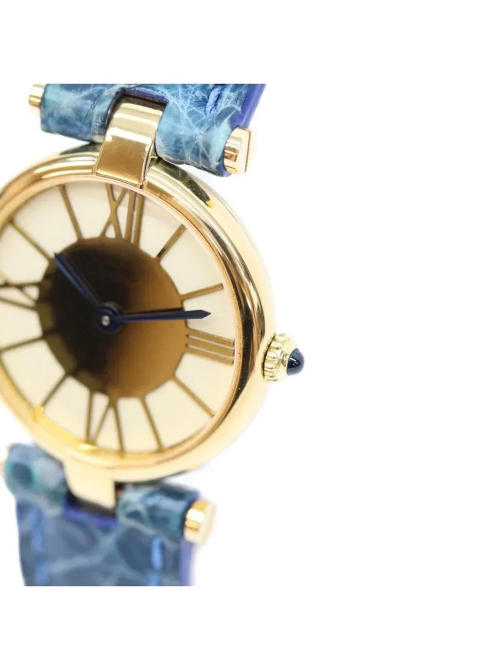 Cartier Must Vendome SM Vermeil Cloisonne Dial Watch